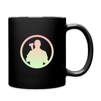 Car Mechanic Hobbyist Mechanic - Full Colour Mug - black - Right