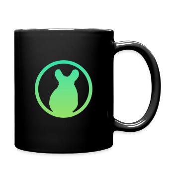Rongeur, Souris, Chinchilla - Mug uni - noir - Droite