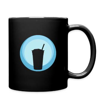 Tee Boba Bubble Tea - Tasse einfarbig - Schwarz - Rechts