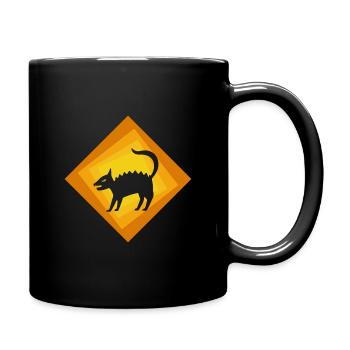Kryptozoologie Mythisch Mythisch - Tasse einfarbig - Schwarz - Rechts