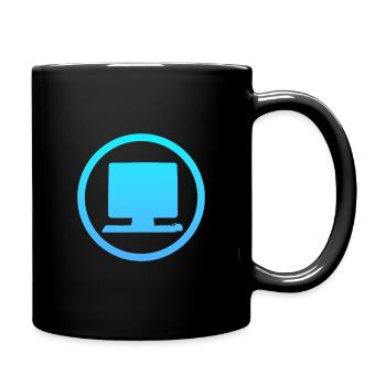 Informatique en ligne - Mug uni - noir - Droite