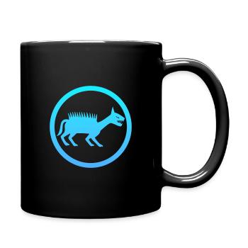 Kryptozoologie Fabeltier Mythisch - Tasse einfarbig - Schwarz - Rechts