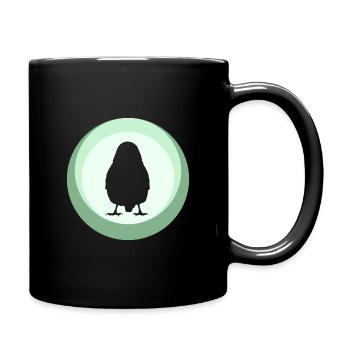 Wellensittich Fliegen Fliegen - Tasse einfarbig - Schwarz - Rechts