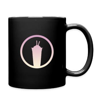 Boba au thé à bulles - Mug uni - noir - Droite