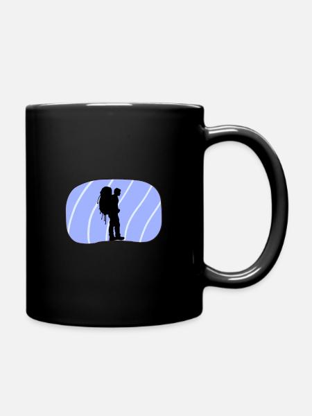 Randonnée Randonnée Randonnée - Mug uni - noir