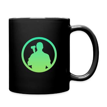 Car mechanic, hobbyist, mechanic - Full Colour Mug - black - Right