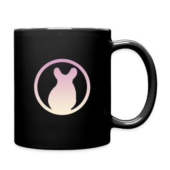 Rongeur, tamia, hamster - Mug uni - noir - Droite