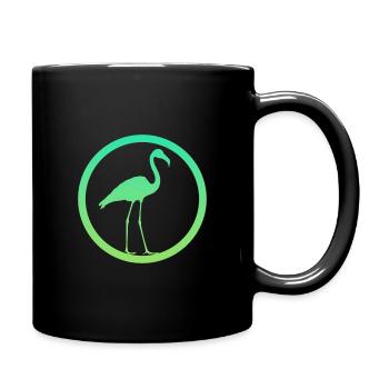 Waterfowl Flamenco Flamingo - Full Colour Mug - black - Right