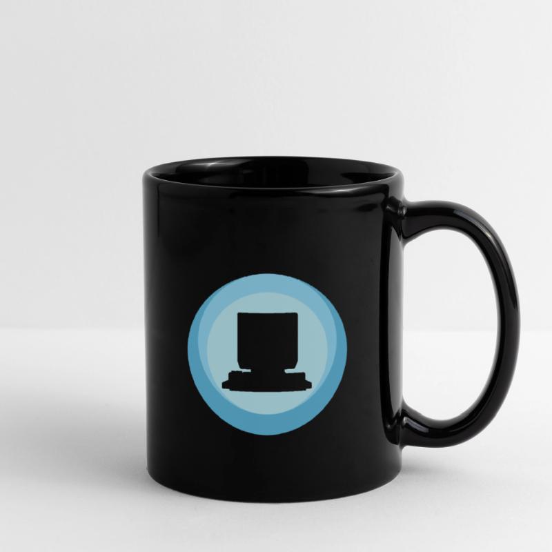 Computer Nerd Computer Work Full Colour Mug