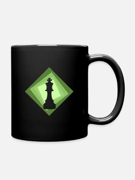 Echecs Joueur d’échecs Echecs Echec et mat - Mug uni - noir