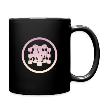Cryptocurrency Blockchain Cryptocurrency - Full Colour Mug - black - Right