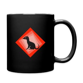 Mythical Creatures Cryptozoology Mythical Creatures - Full Colour Mug - black - Right