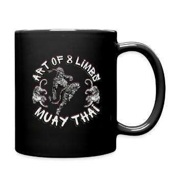 Muay Thai Thai Boxe - Mug uni - noir - Droite