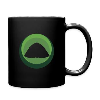 Tente de camping Camper - Mug uni - noir - Droite