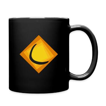 Lancer de boomerang - Mug uni - noir - Droite