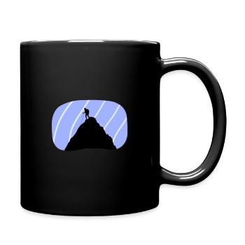 Climbing Wall Rock Climbing Climbing Wall - Full Colour Mug - black - Right