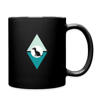 Kryptozoologie Bigfoot Mythisch - Tasse einfarbig - Schwarz - Rechts