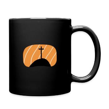 Verset biblique Christ Bible - Mug uni - noir - Droite
