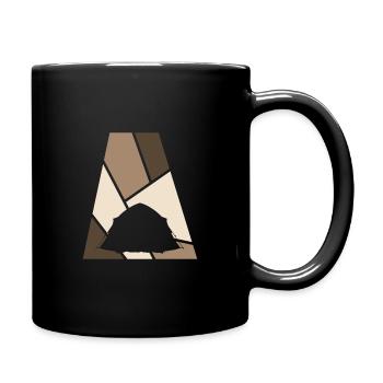 Camping Camping Scouts - Full Colour Mug - black - Right