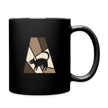 Kryptozoologie Mythisch Fabeltier - Tasse einfarbig - Schwarz - Rechts