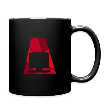 Computer Computer Informatik - Tasse einfarbig - Schwarz - Rechts