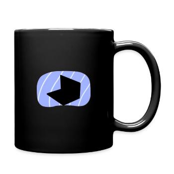 Blog Writing Blog - Full Colour Mug - black - Right