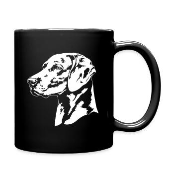 Weimaraner Portrait Dogs Dog Hunting Dogs Wilsigns - Full Colour Mug - black - Right