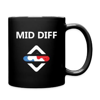 League Legend Différence moyenne - Mug uni - noir - Droite
