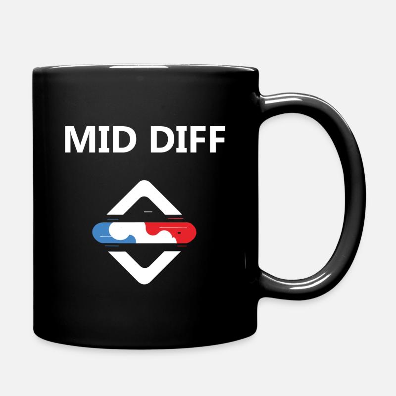 league legend Mid Diff - Tasse einfarbig - Schwarz