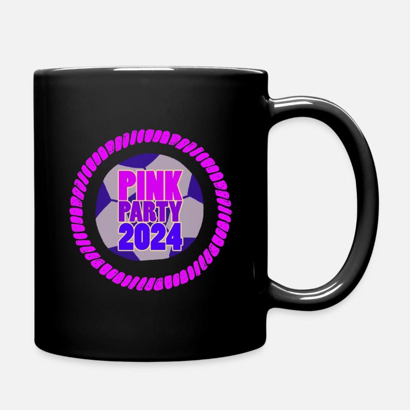 Pink Party - Full Colour Mug - black