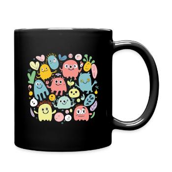 Sweet Little Ghosts - Full Colour Mug - black - Right