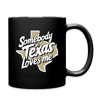 État du Texas Texans Texas - Mug uni - noir - Droite