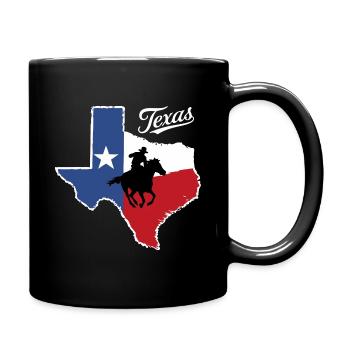 État du Texas Texans Texas - Mug uni - noir - Droite