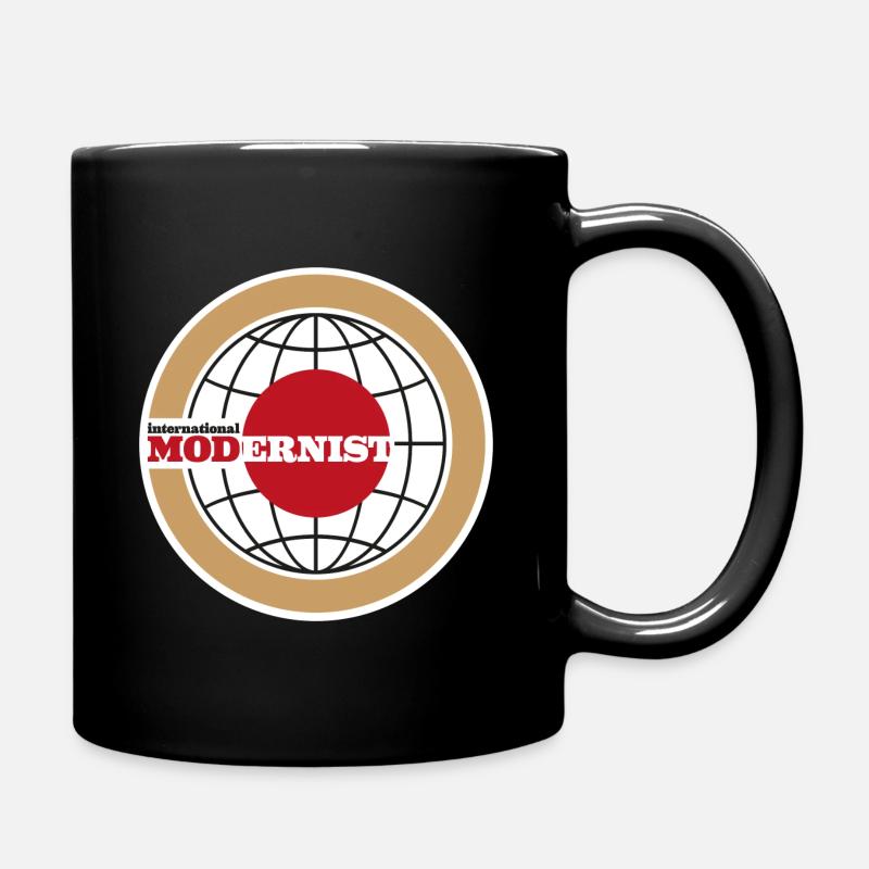 Modernist World - Mug uni - noir