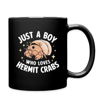 Crab Hermit Crab Crab Crab Crab - Full Colour Mug - black - Right