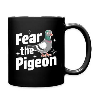 Pigeon Pigeons Animal Oiseau - Mug uni - noir - Droite