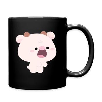 L’amour de l’alimentation des vaches, partie 2 - Mug uni - noir - Droite
