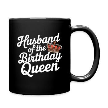 Husband, Spouse, Family, Wedding - Full Colour Mug - black - Right