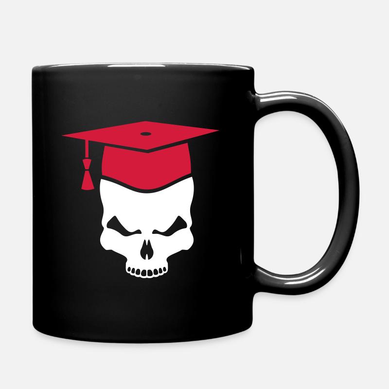 Crâne docteur en médecine - Mug uni - noir