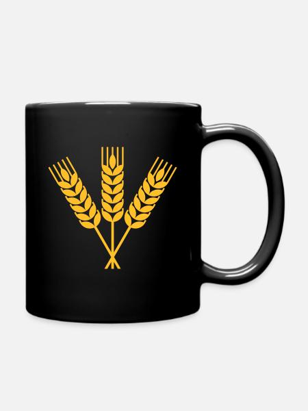Gerbe de blé - Mug uni - noir