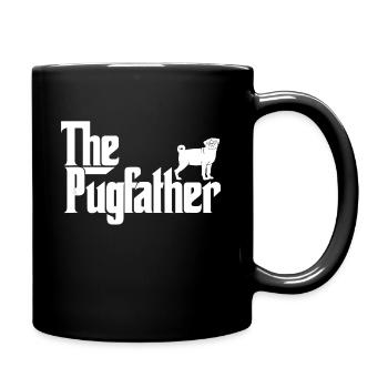 Chemise drôle de propriétaire de Carlin Le père de Carlin de Pugfather - Mug uni - noir - Droite
