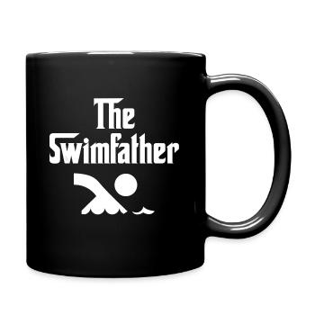 Cadeau de natation pour hommes pour papa maillot de bain pour papas - Mug uni - noir - Droite