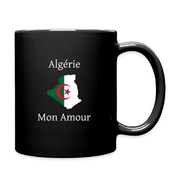 Algeria My Love - Full Colour Mug - black - Right