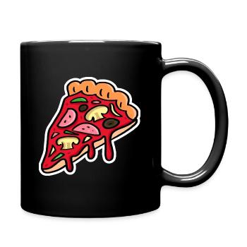 pizza pizzaiolo - Mug uni - noir - Droite