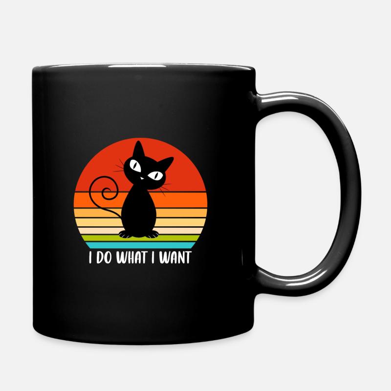 I do what i want - Mug uni - noir