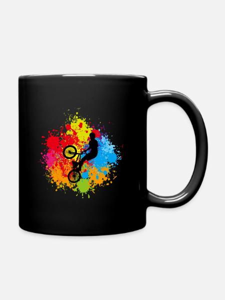 Bmx ,vélo - Mug uni - noir