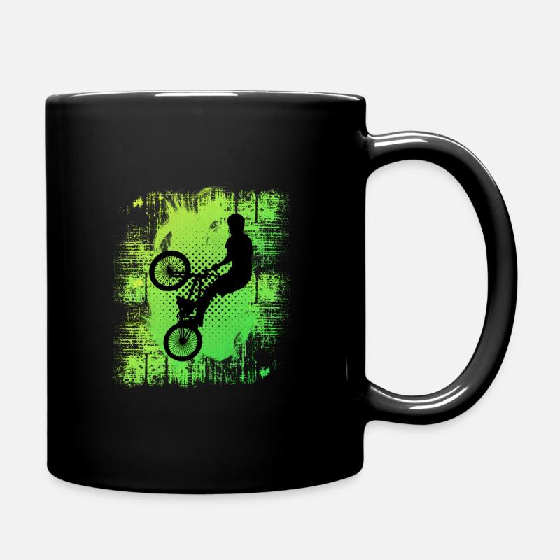 Bmx - Full Colour Mug - black