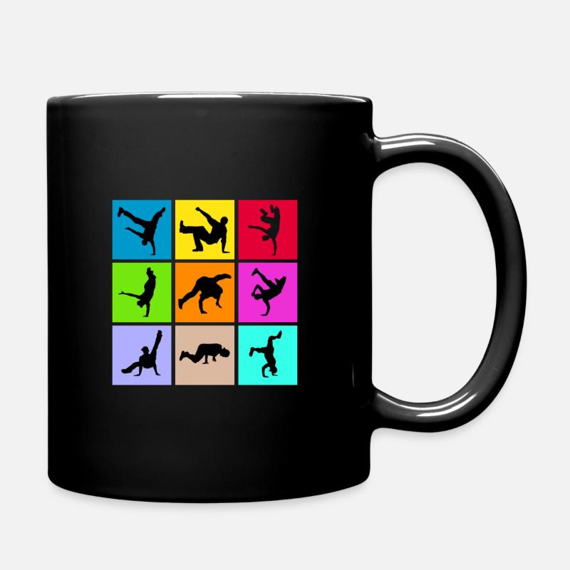 Breakdance - Tasse einfarbig - Schwarz
