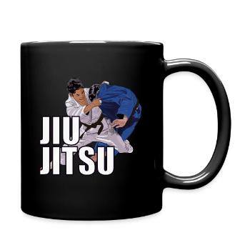 Jiu-Jitsu Judo Ju Jutsu Martial Arts - Full Colour Mug - black - Right