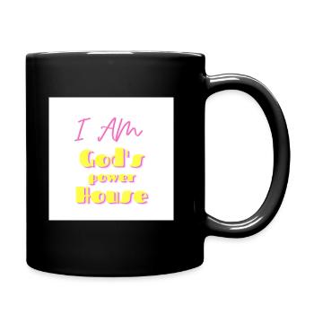 Christlicher Shop - Tasse einfarbig - Schwarz - Rechts